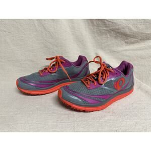 Pearl Izumi EM Road N2 v3 Womens Running Shoes US 9 Gray Purple Orange Athletic